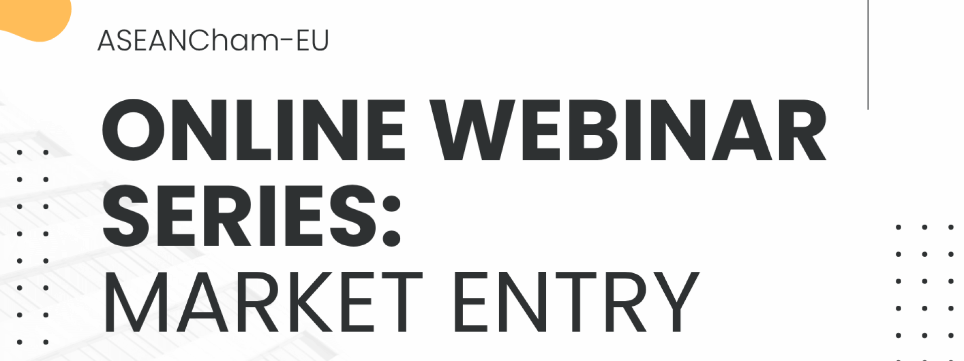 ASEANcham-EU Web series: Market entry BENELUX in the EU - 10th June 2025 cover image
