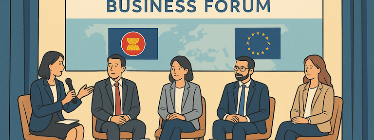 Hybrid Seminar on 'What does the new global order mean for ASEAN-EU trade and economic relations?' cover image